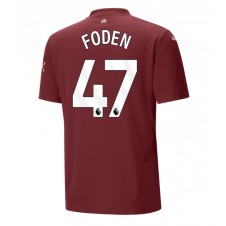 Manchester City Phil Foden #47 Tredjedrakt 2024-25 Kortermet